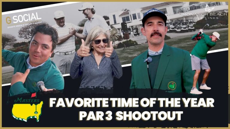 FAVORITE TIME OF THE YEAR – PAR 3 SHOOTOUT BRINGS FOGGY FUN TO MONARCH BEACH GOLF LINKS