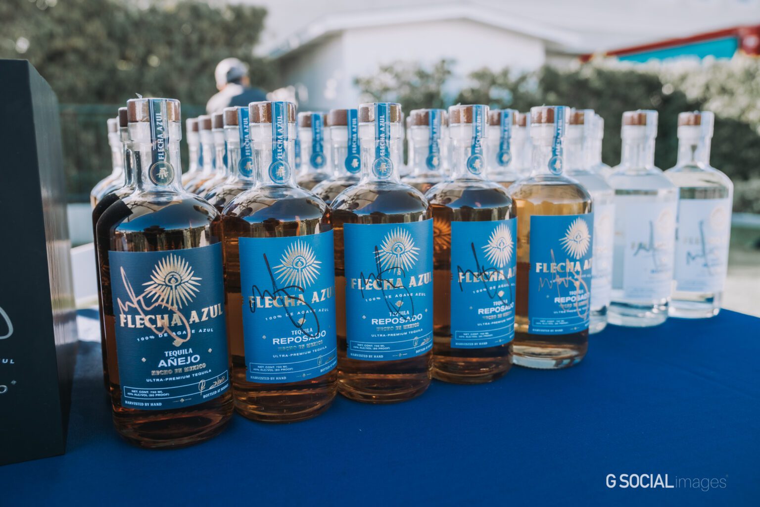 Mark Wahlberg takes over Newport Beach with Flecha Azul Tequila & Aron