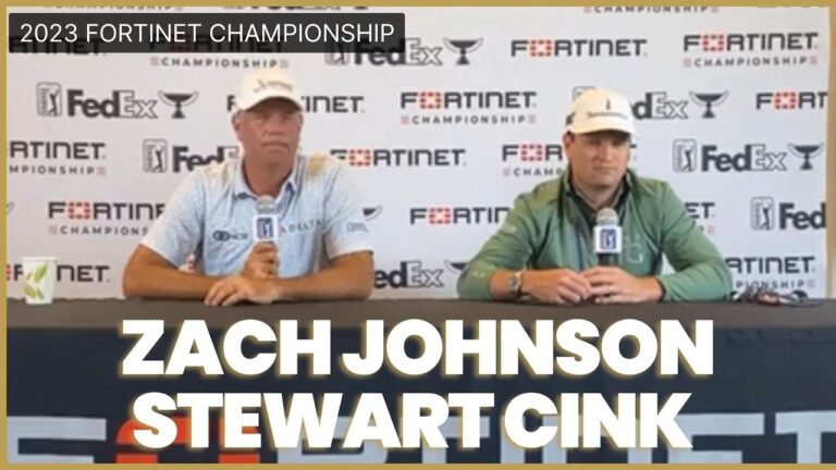 ZACH JOHNSON AND STEWART CINK WILL WEAR MULTIPLE HATS THIS WEEK AT THE FORTINET CHAMPIONSHIP